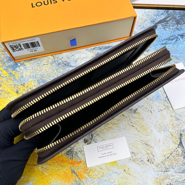 LVコピーウォレット細部ディテール